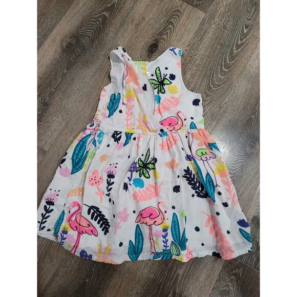 Cat & Jack Girls Butterfly‎ White Dress size Small #7 - Picture 2 of 5